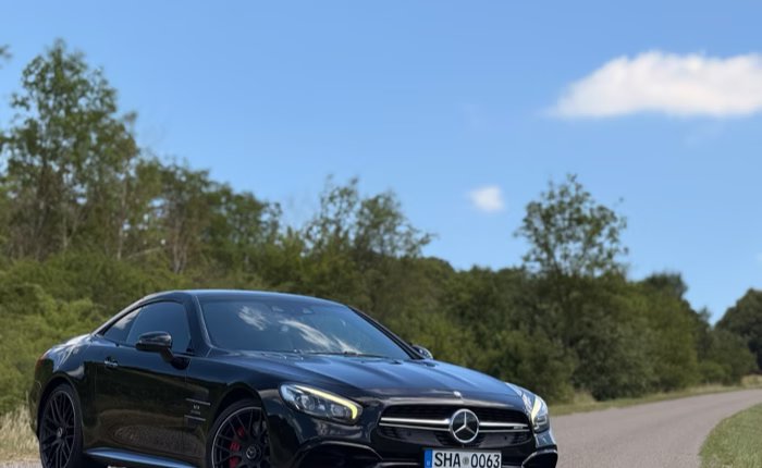 Mercedes-Benz SL 63 AMG in Schwarz Metallic